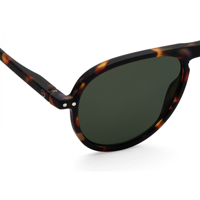 Izipizi Sunglasses I-Frame | Aviator Tortoise Green