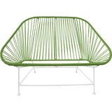 Innit Designs InLove Love Seat Couch | White/Cactus