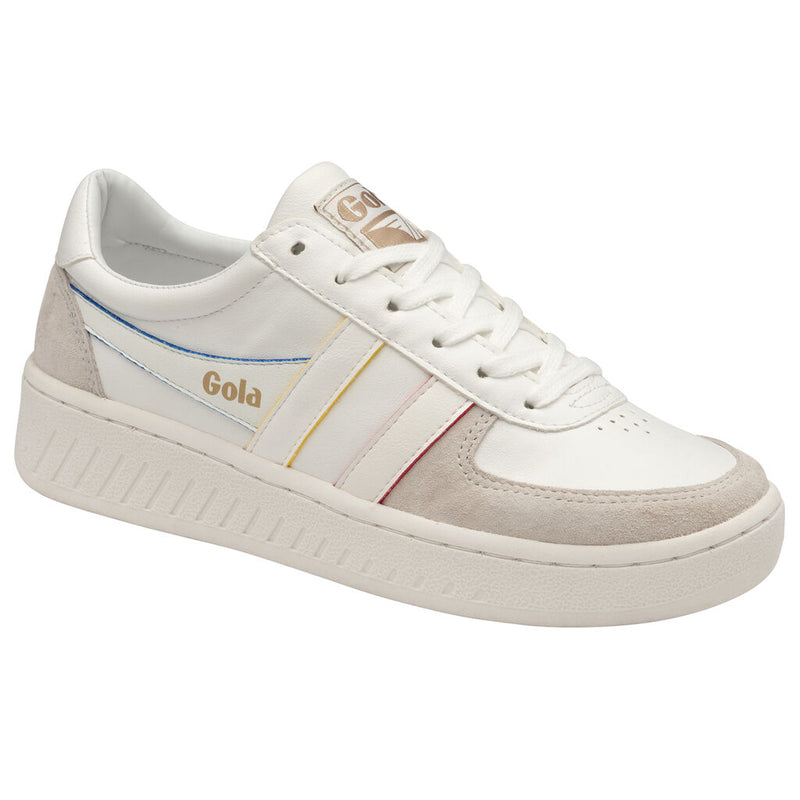 Gola Ladies Grandslam Prime Sneaker | White/Multi