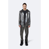 Rains Waterproof Holographic Jacket | Holographic Steel