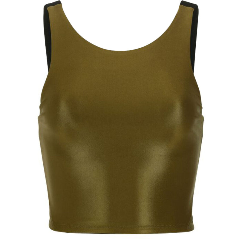 Koral Reese Infinity Crop Tank - Fir Green