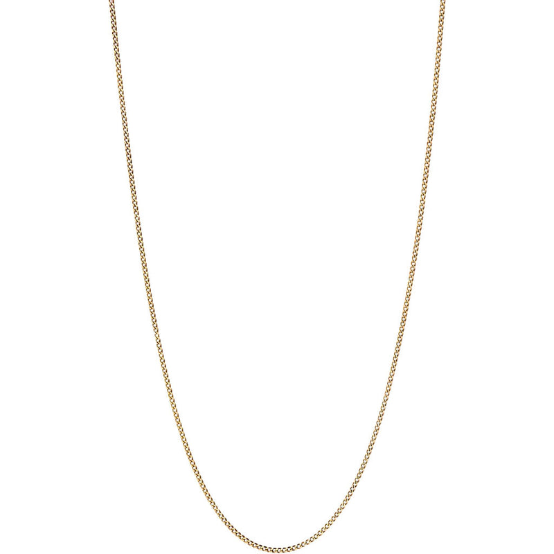 Miansai Mens 3mm Gold Vermeil Cuban Chain Necklace | Polished Gold 24in.