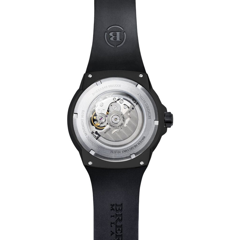 Brera Milano BMSSAS4503E Supersportivo Evo Automatic Watch | Aluminum/IP Navy Blue