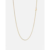 Miansai Mens 3mm Gold Vermeil Cuban Chain Necklace | Polished Gold 24in.
