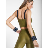 Koral Reese Infinity Crop Tank - Fir Green