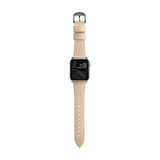 Nomad Modern Apple Slim Strap 40mm / 38mm | Natural/Silver Hardware