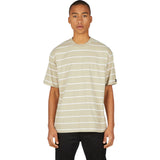 Zanerobe Stripe Box Men's T-Shirt | Moss/White