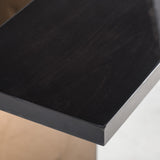 Resource Decor Reed Console Table | Rose Gold