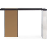 Resource Decor Reed Console Table | Rose Gold