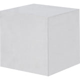 Resource Decor Morgan Square Accent Table | Stainless Steel