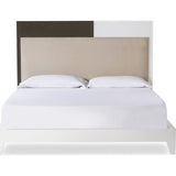 Resource Decor Mondrian Queen Sized Bed | Khanki/Snow White