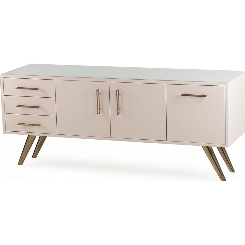 Resource Decor Diaz Chest | Dusty Pink/Rose Gold