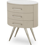 Resource Decor Diaz Nightstand | White