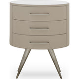 Resource Decor Diaz Nightstand | White