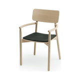 Skagerak Hven Chair Cushion | Dunes Leather Anthracite Black