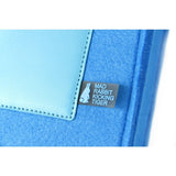 M.R.K.T. Parker Tote Bag SMRT Felt / VEGN Leather | Denim Blue / Azure 142371