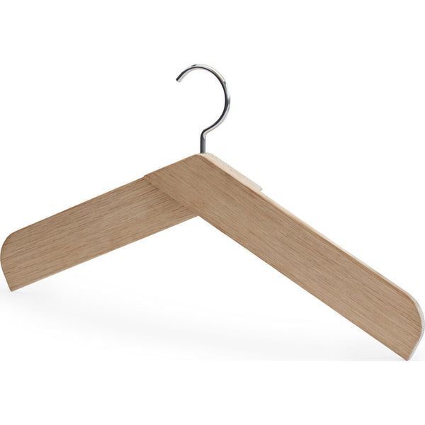 Skagerak Collar Hanger | Oak/Stainless Steel