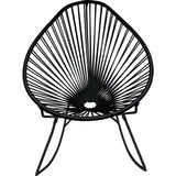 Innit Designs Junior Acapulco Rocker Chair | Black/Black-15-01-01