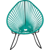 Innit Designs Junior Acapulco Rocker Chair | Black/Tealy Turquoise-15-01-09