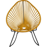 Innit Designs Junior Acapulco Rocker Chair | Black/Caramel
