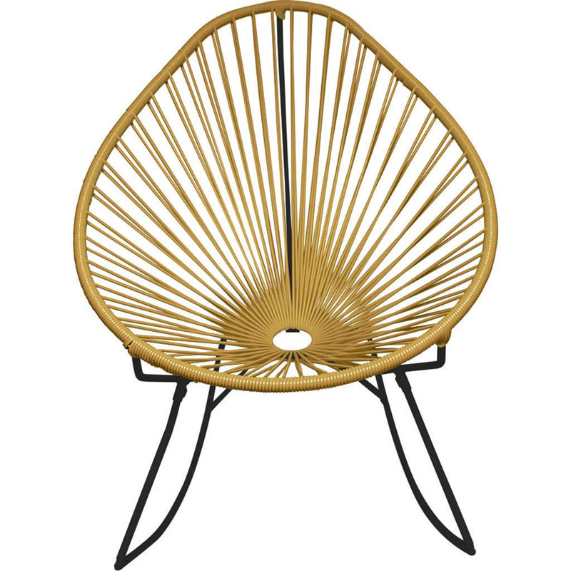 Innit Designs Junior Acapulco Rocker Chair | Black/Gold