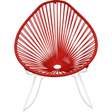 Innit Designs Junior Acapulco Rocker Chair | White/Red