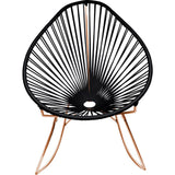 Innit Designs Junior Acapulco Rocker Chair | Copper/Black-15-04-01
