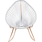 Innit Designs Junior Acapulco Rocker Chair | Copper/White-15-04-02