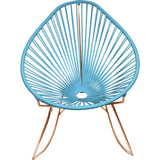 Innit Designs Junior Acapulco Rocker Chair | Copper/Powder Blue-15-04-04