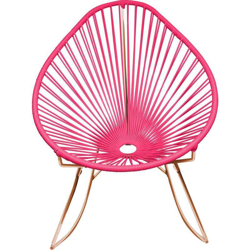Innit Designs Junior Acapulco Rocker Chair | Copper/Bubblegum Pink-15-04-05