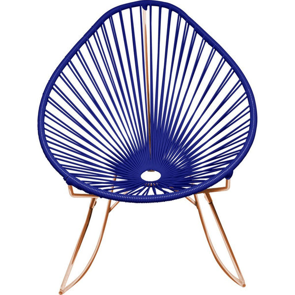 Innit Designs Junior Acapulco Rocker Chair | Copper/Deep Blue-15-04-28