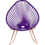 Innit Designs Junior Acapulco Rocker Chair | Copper/Purple