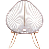 Innit Designs Junior Acapulco Rocker Chair | Copper/Clear