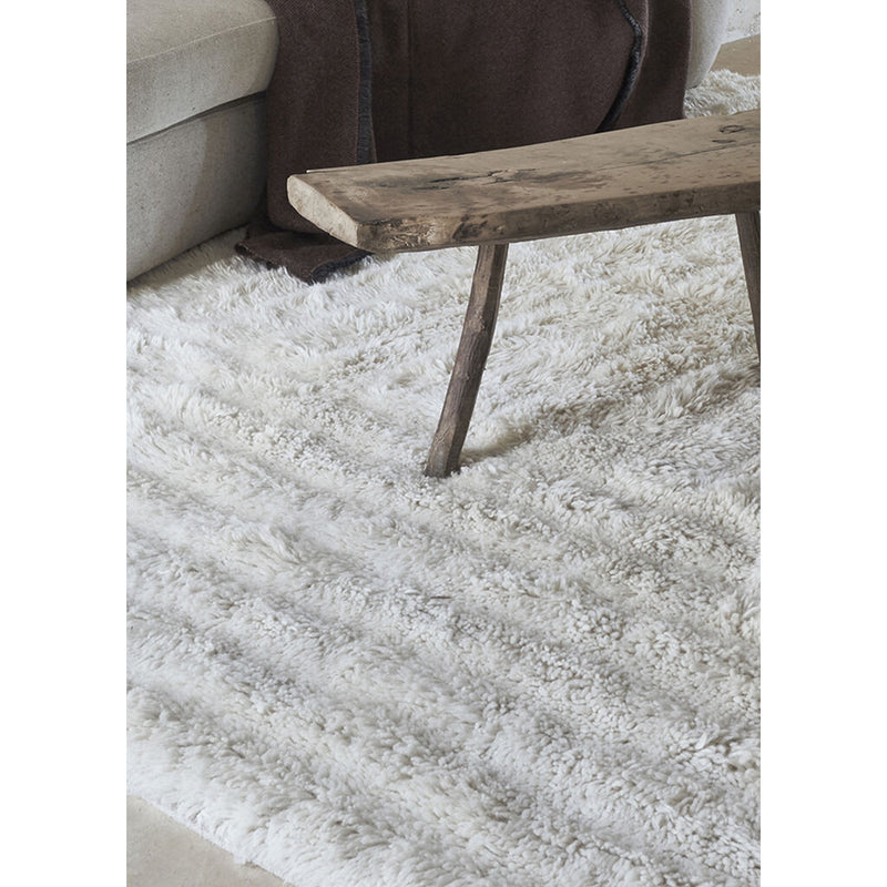 Lorena Canals Sheep of the World Woolable Area Rug Dunes | Sheep White