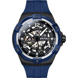 Brera Milano BMSSAS4503F Supersportivo Evo Automatic Watch | Aluminum/IP Navy Blue/Navy Strap