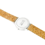Mondaine Essence Watch | White Renewable Raw Material / White