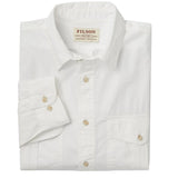 Filson Men's Washed Feather Cloth Shirt