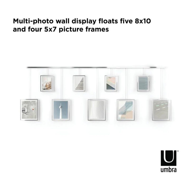Umbra Exhibit 9Op Picture Frames, Set of 9