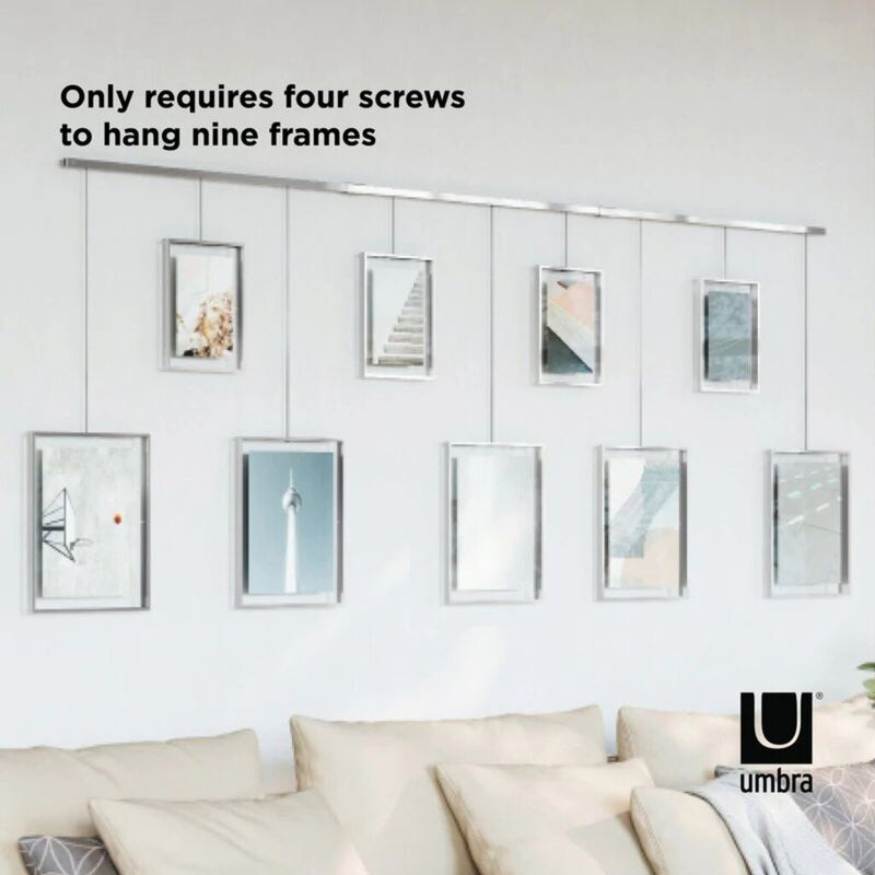 Umbra Exhibit 9Op Picture Frames, Set of 9