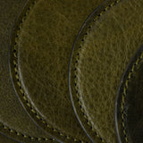 Moore & Giles Leather Coasters | Set Of 6