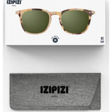 IZIPIZI #E Sunglasses | Light Tortoise Polarized