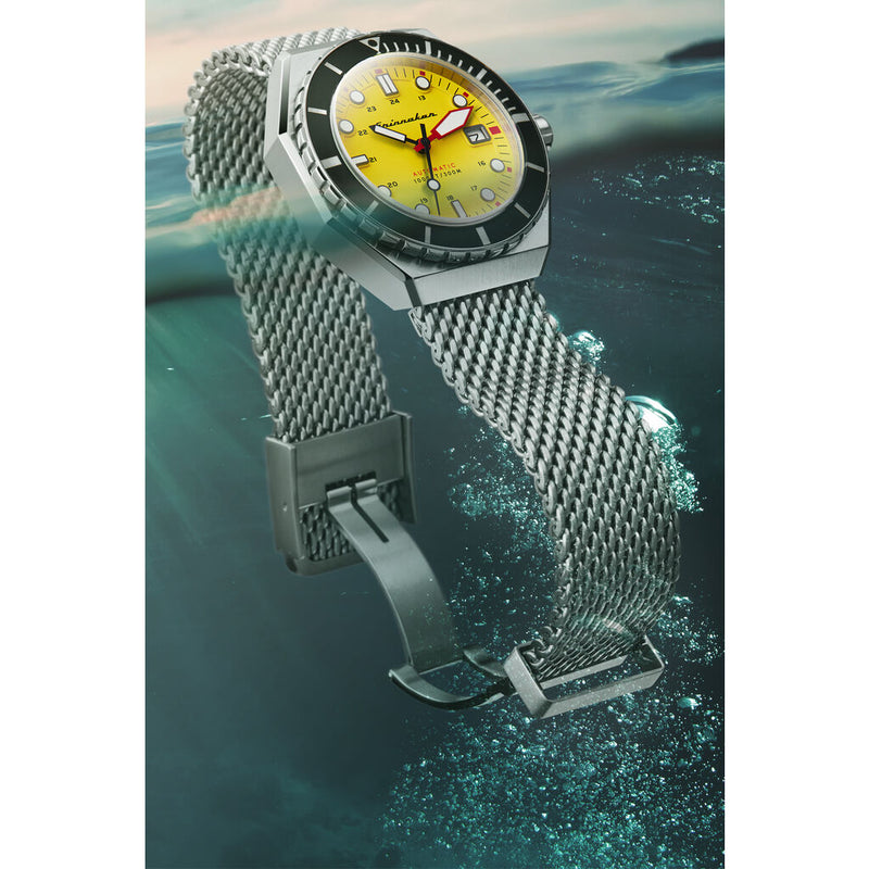Spinnaker Dumas SP-5081-44 Automatic Watch | Yellow/Steel