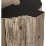 Resource Decor Alphabet Side Table | Letter Q