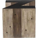 Resource Decor Alphabet Side Table | Letter Z