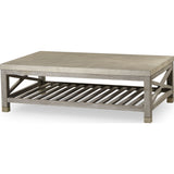 Resource Decor Percival Coffee Table | Shagreen/Washed Grey