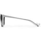 District Vision Keiichi Small White Sunglasses | District Water Gray
