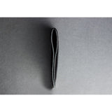 Kiko Leather Triple Pocket Card Case | Black 150