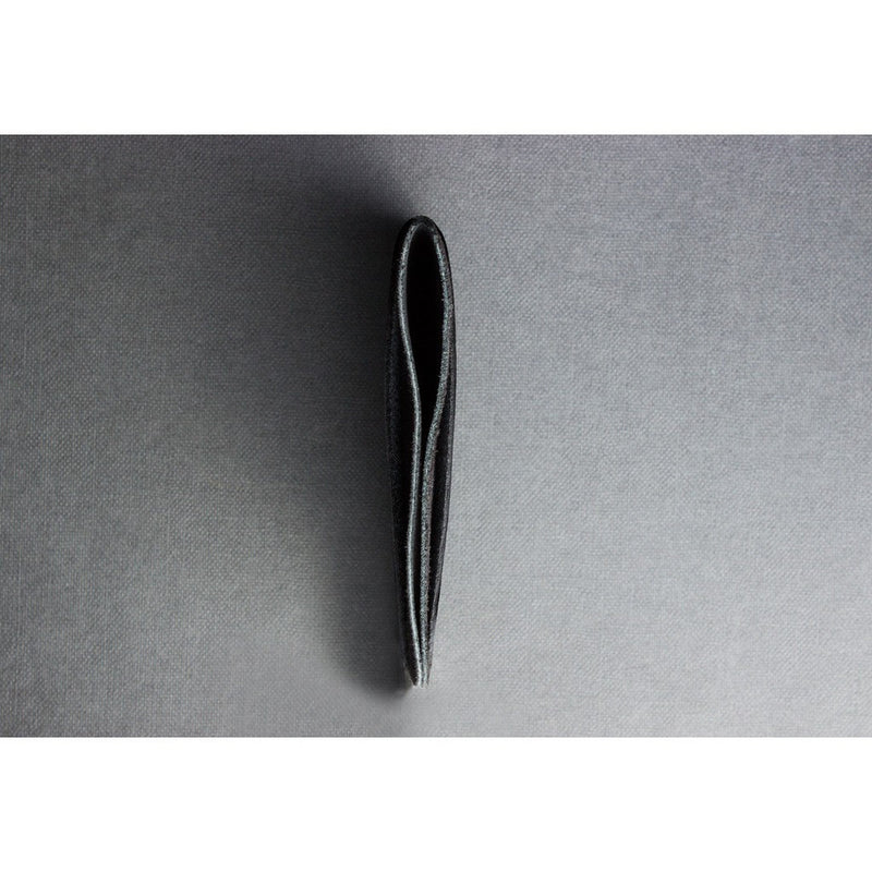 Kiko Leather Triple Pocket Card Case | Black 150