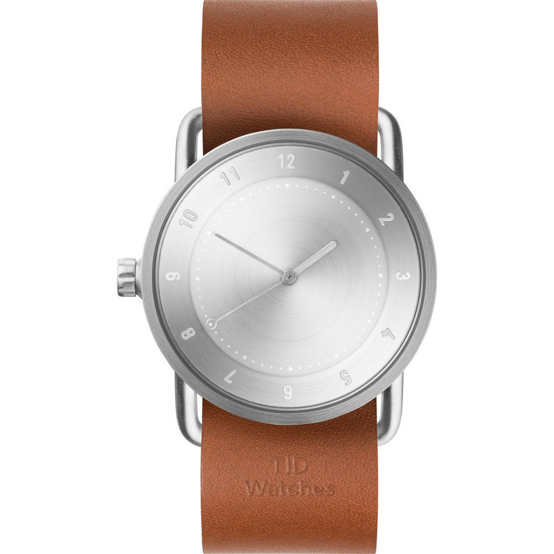 TID No. 2 36 Steel Watch | Tan Leather