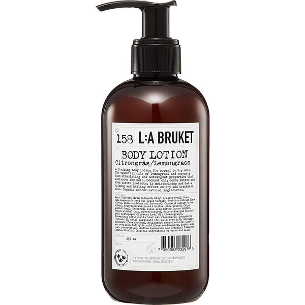 L:A Bruket No 158 Body Lotion | Lemongrass 250 ml